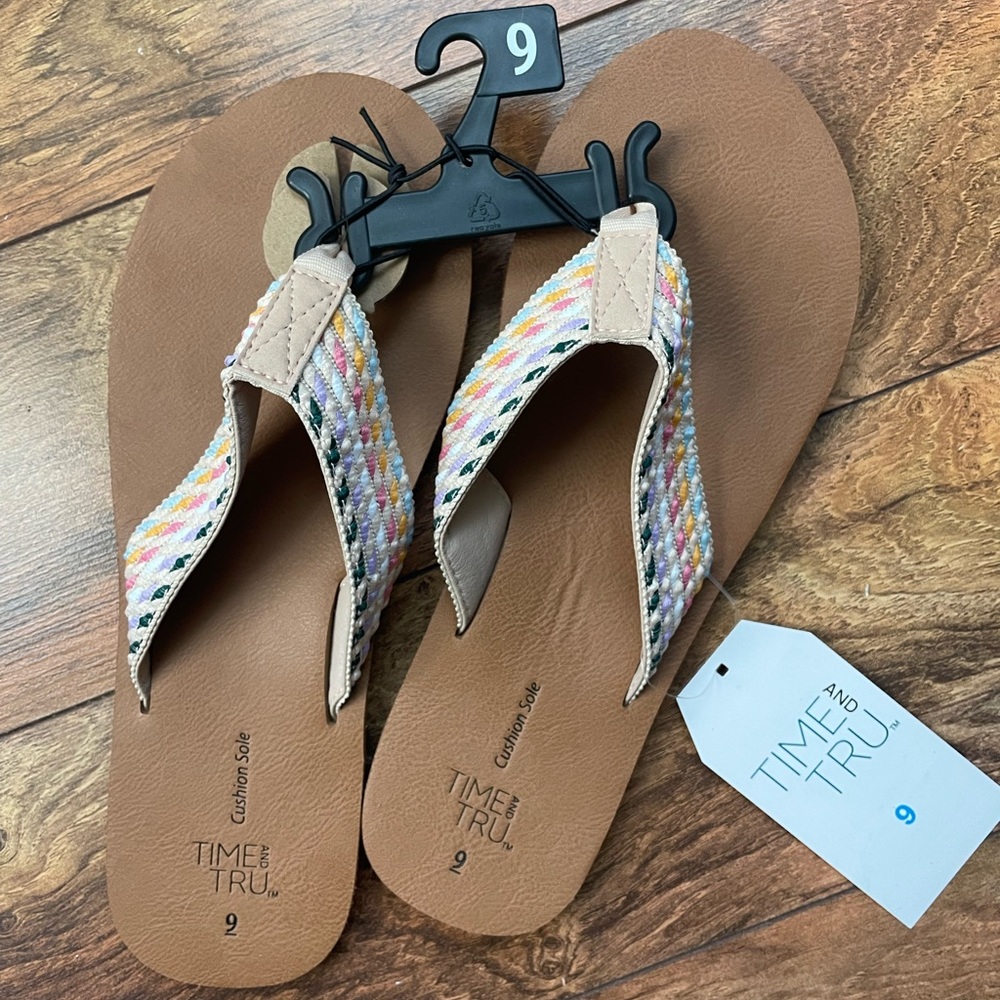 Comfortable colorful sandals